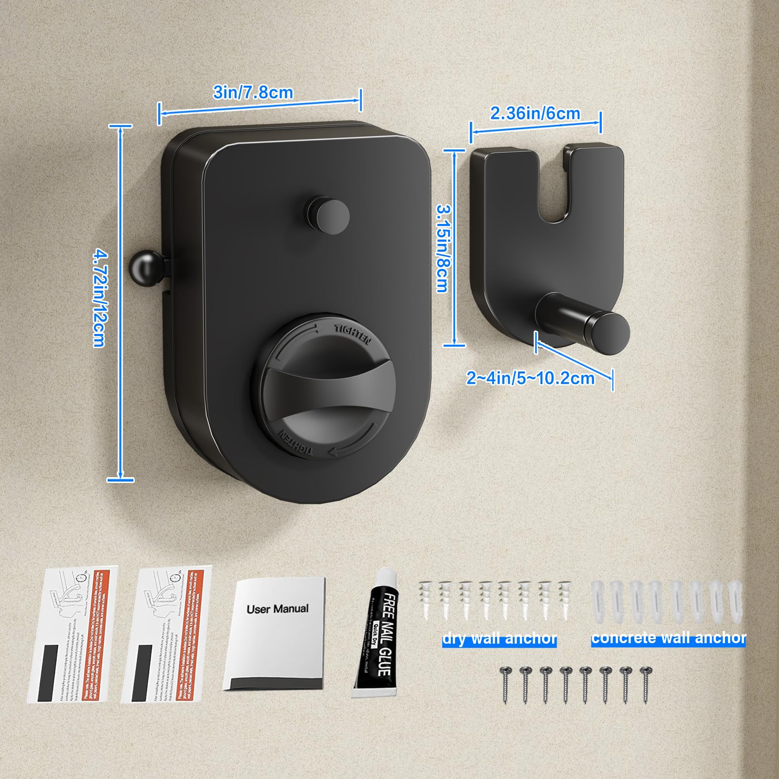 Retractable Clothesline Indoor (13.8 Foot)