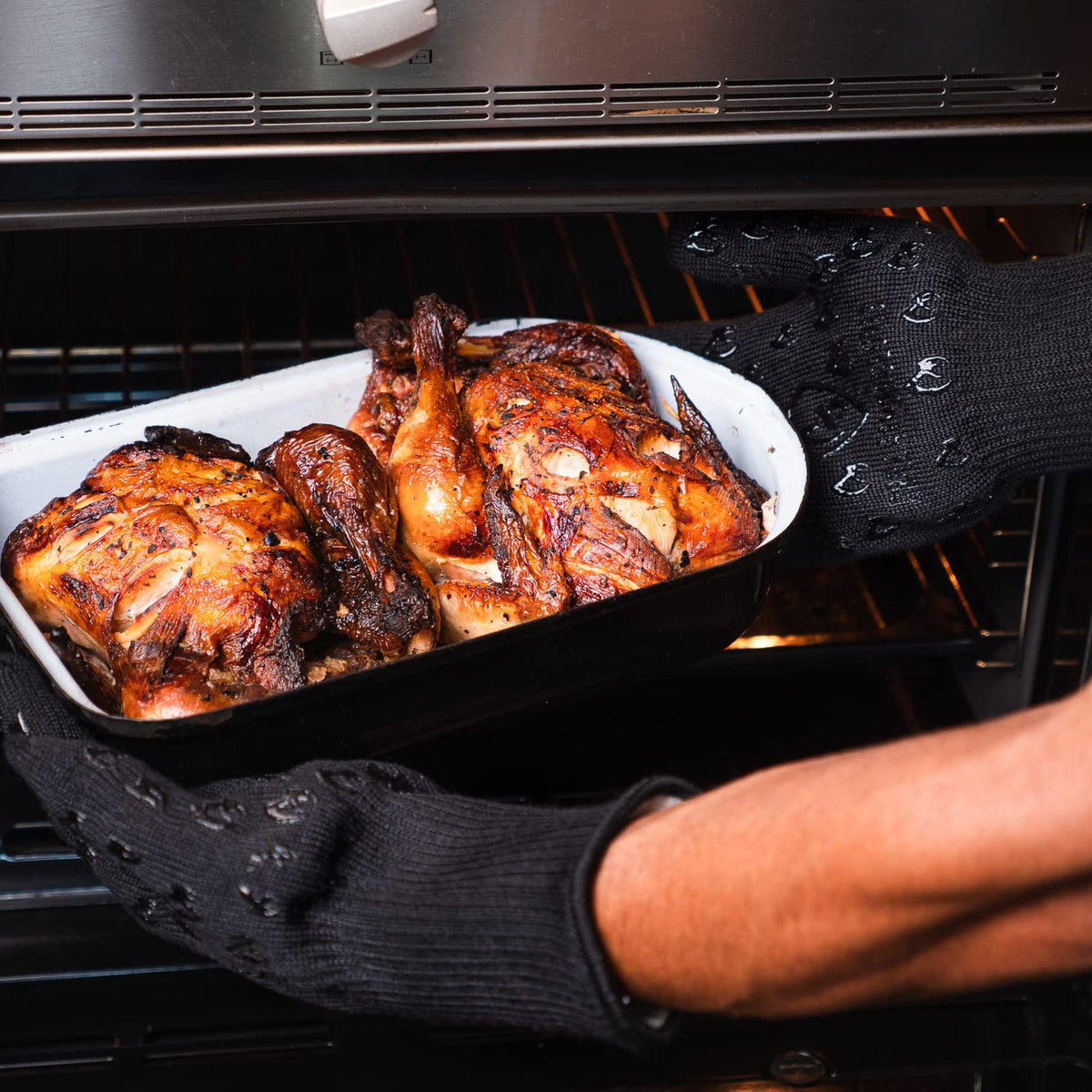 Grill Armor Oven Gloves with Fingers