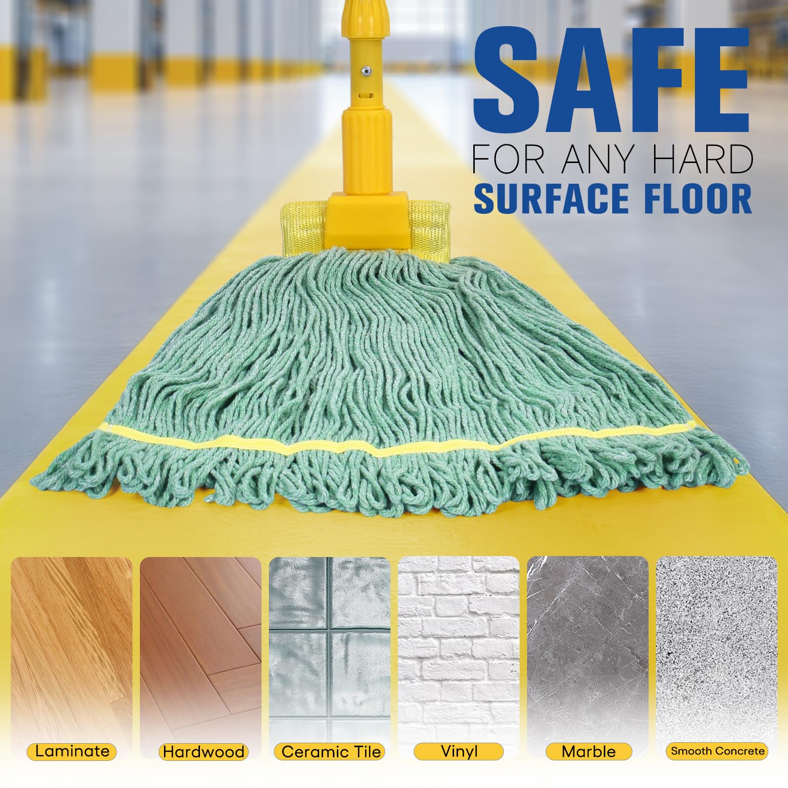 Matthew Cleaning Commercial Mop Head Replacement