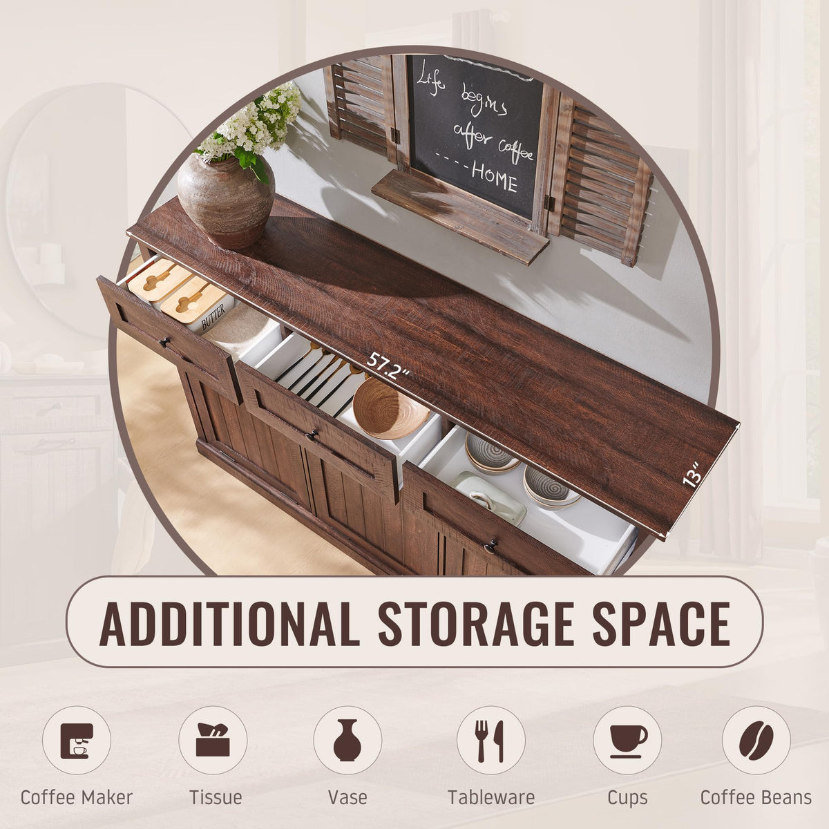 Triple Tilt Out Laundry Hamper Cabinet