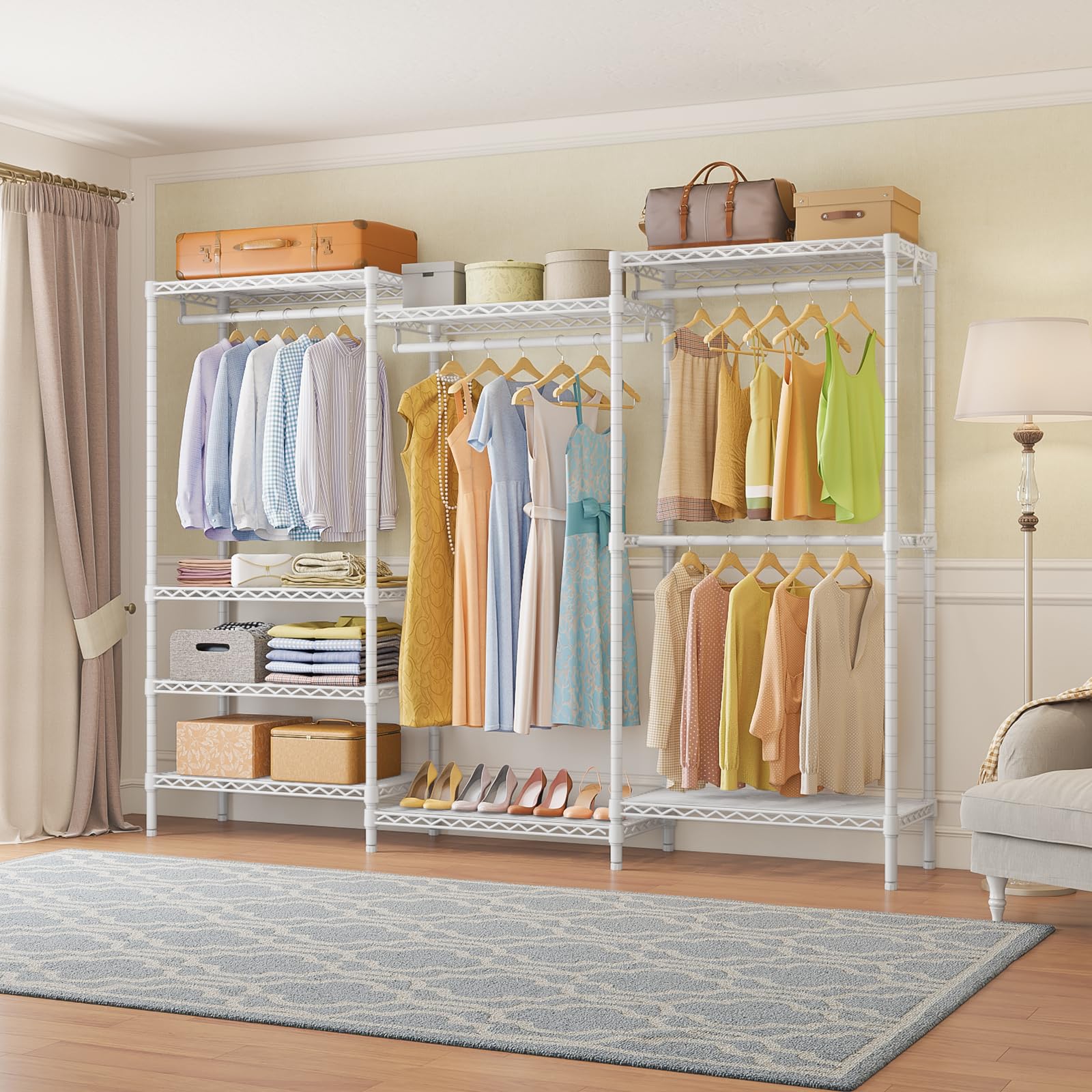 V5 Plus Heavy Duty Clothes Rack