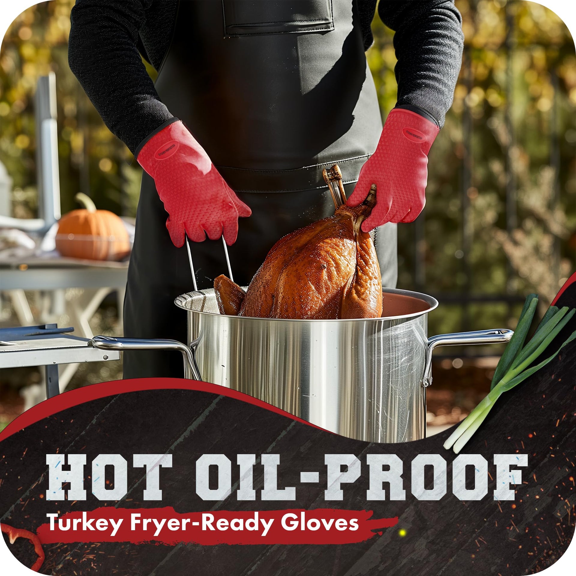 XL Silicone Smoker Oven Gloves