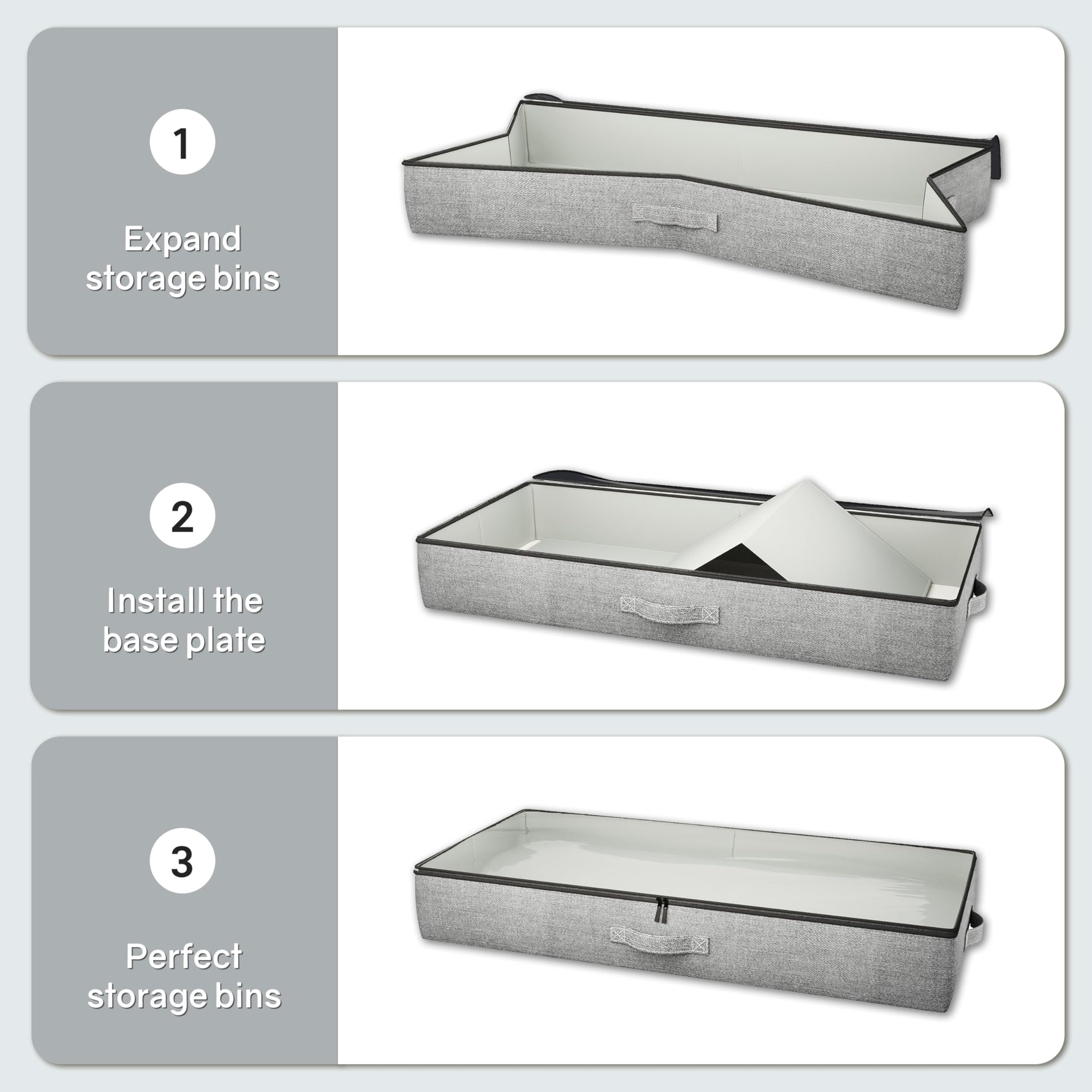 2 Pack Under Bed Storage Containers (2 Count)