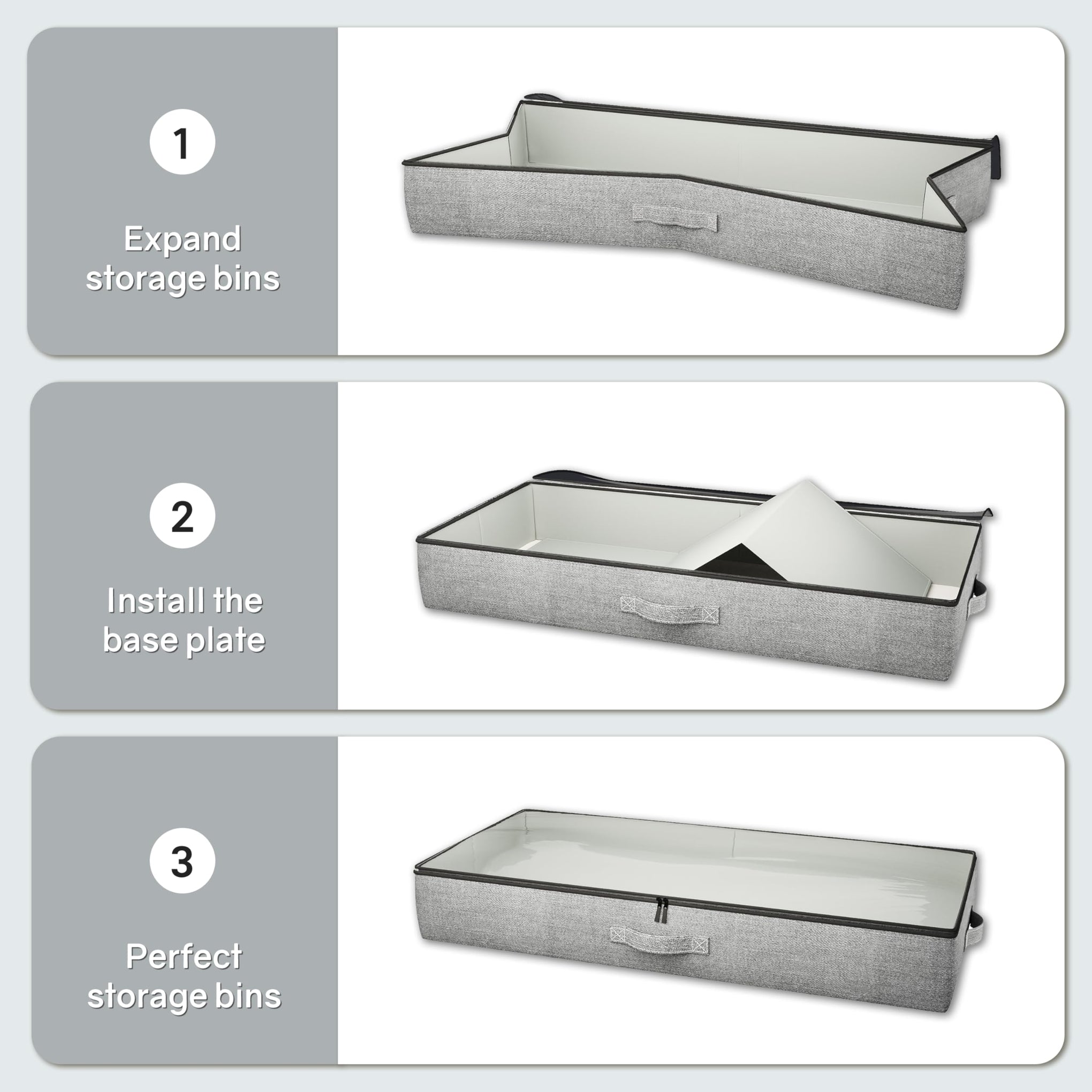 2 Pack Under Bed Storage Containers (2 Count)