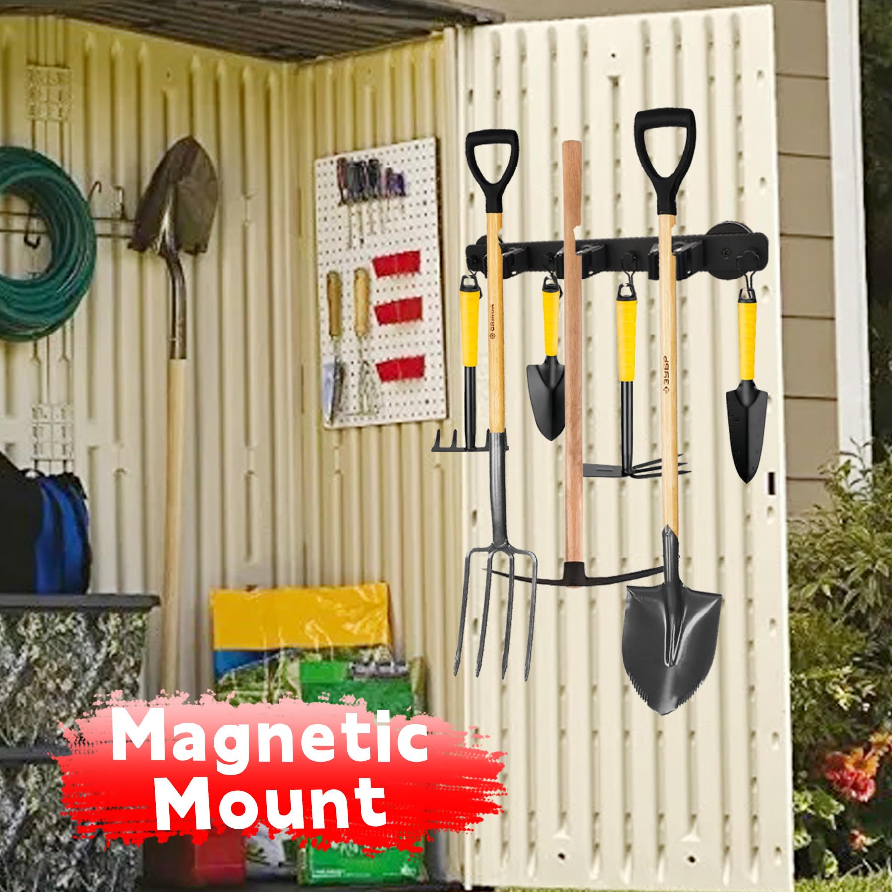 Magnetic Mop Broom Holder