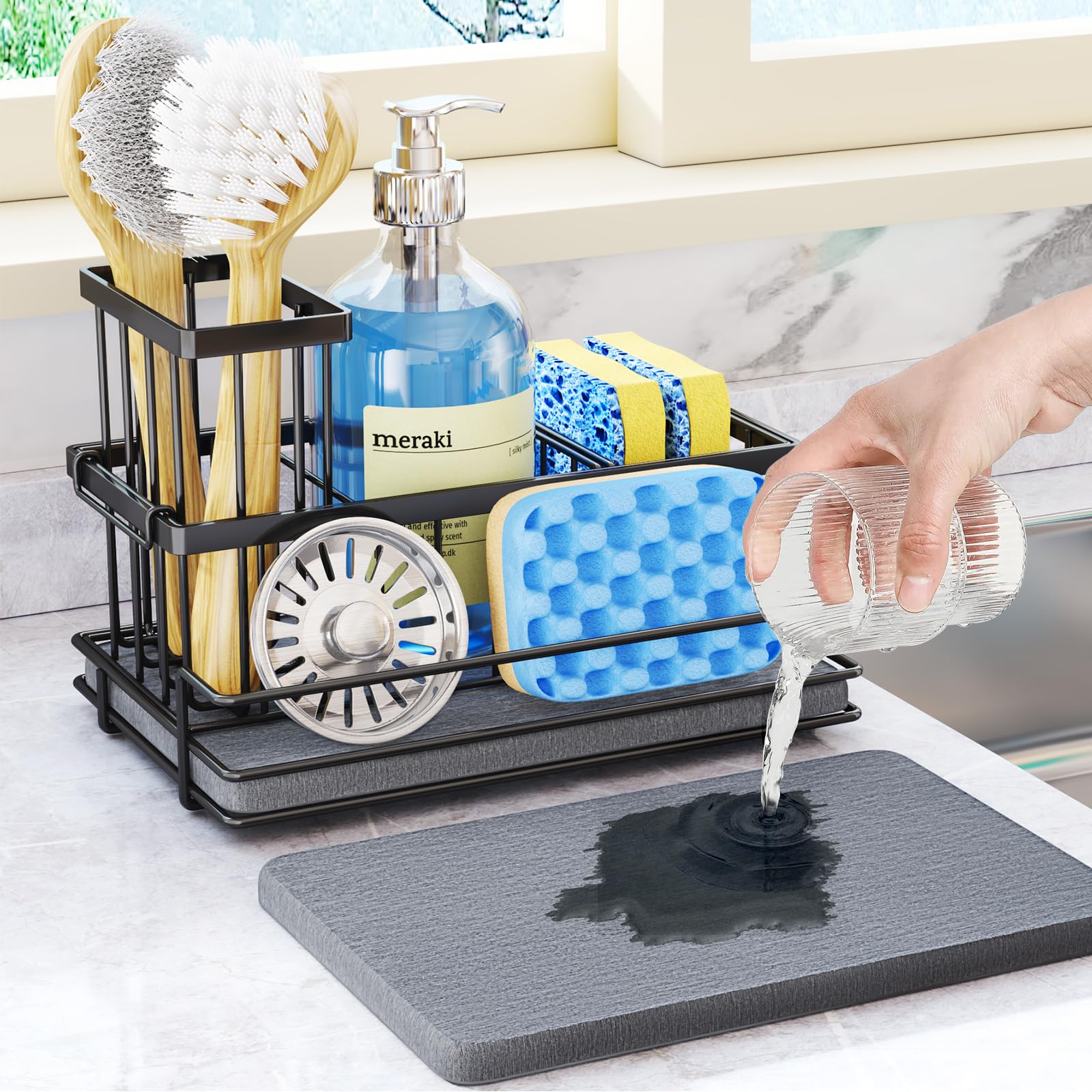 Sink Caddy Sponge Holder