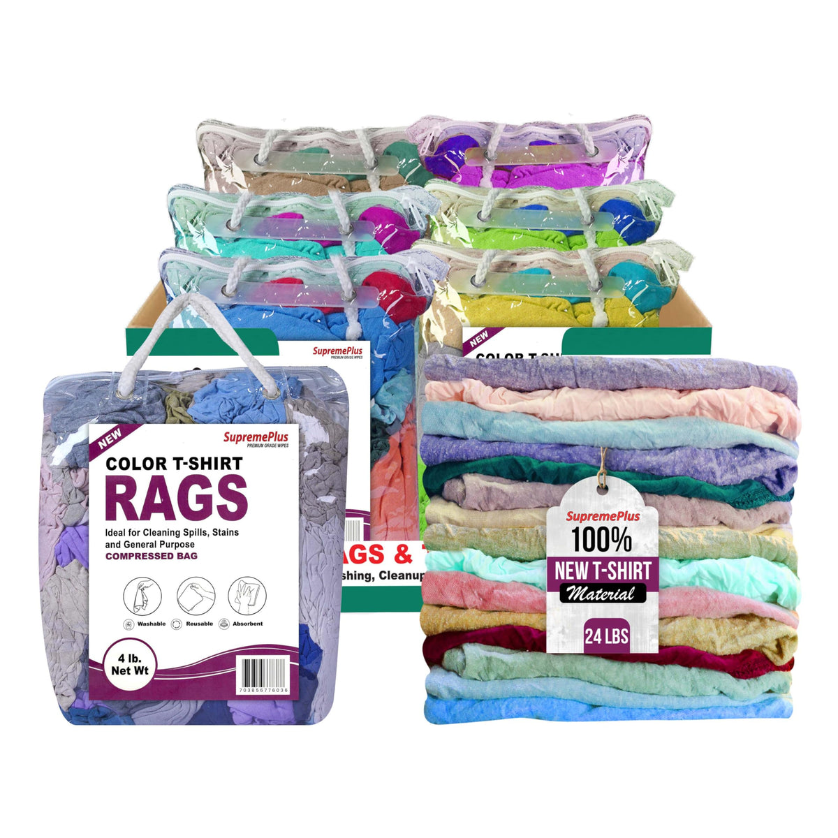 New Colored Cotton Knit T (144 Count)