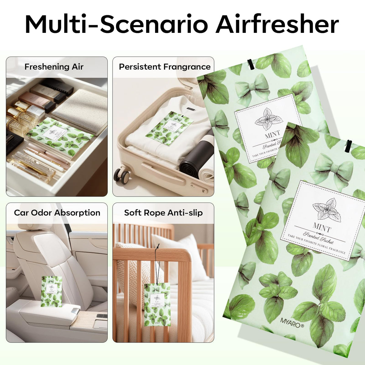 20Pcs Peppermint Scented Sachets (20 Count)