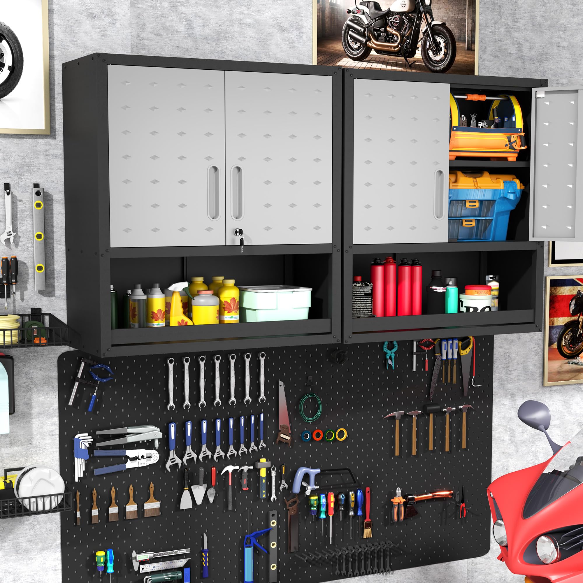 Metal Storage Cabinet for Garage
