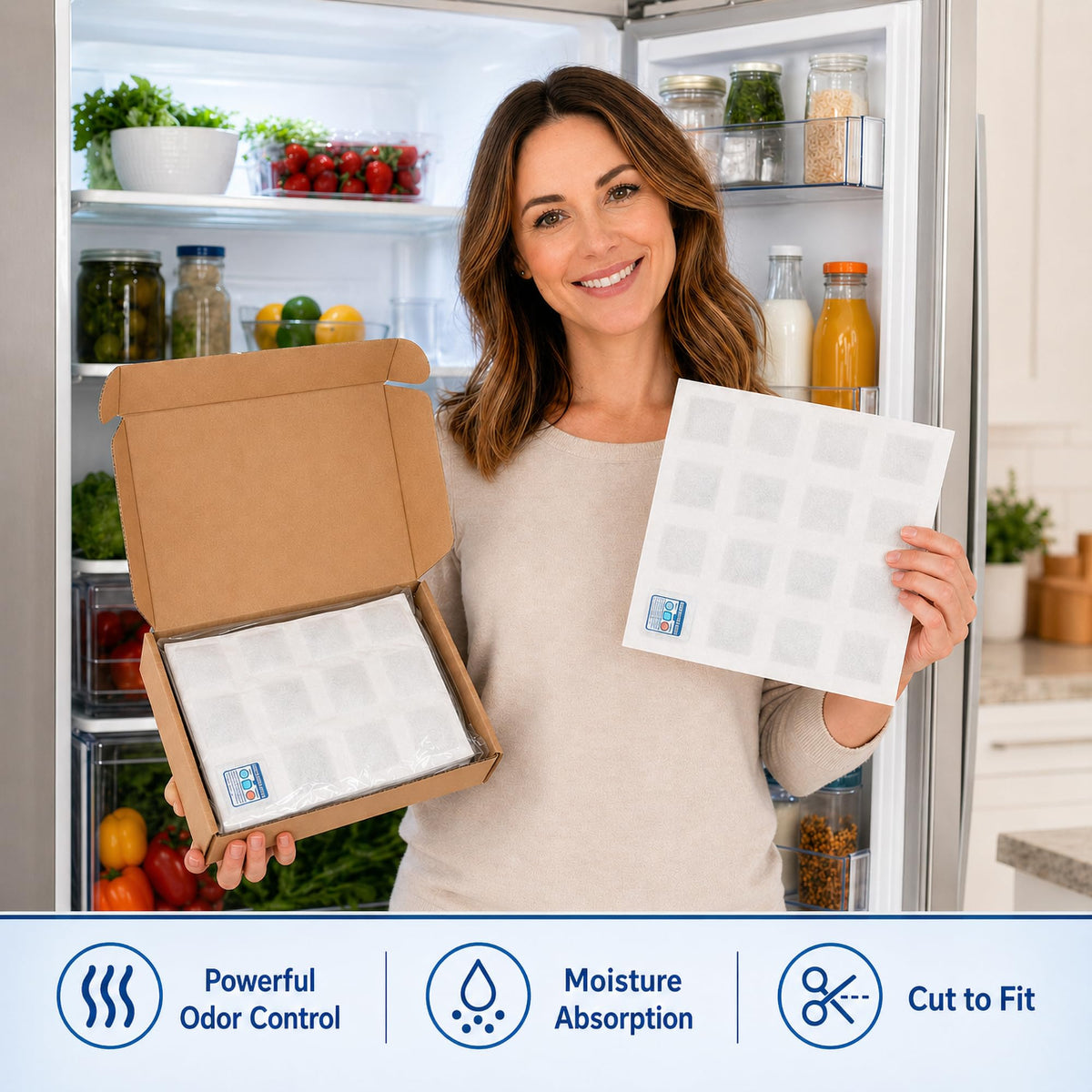 Rechargeable Refrigerator Deodorizer