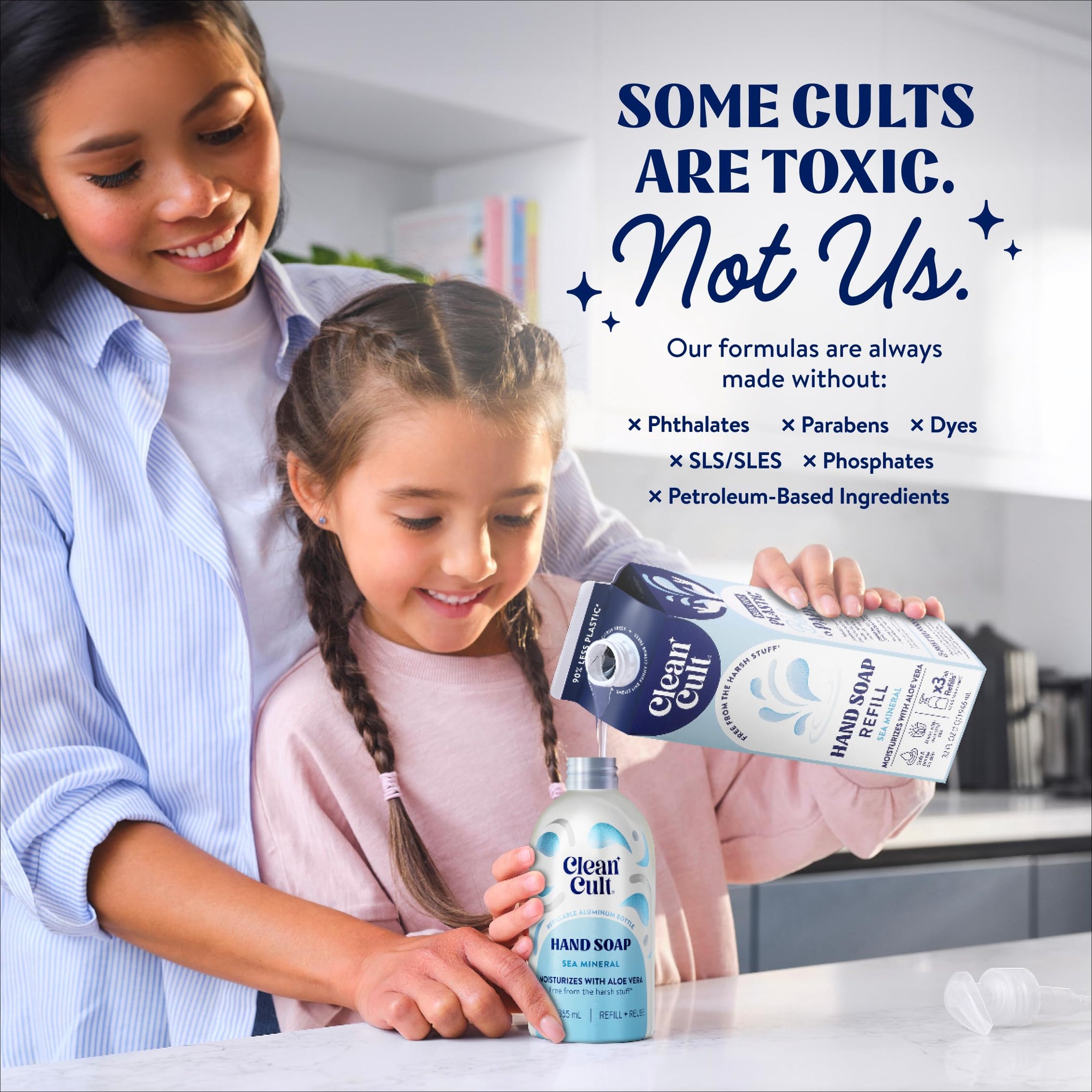 Liquid Hand Soap Refills (96 Fl Oz)