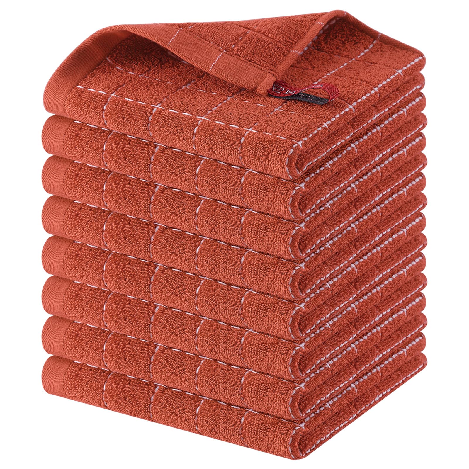 100% Cotton Terry Kitchen Towels (8 Count)