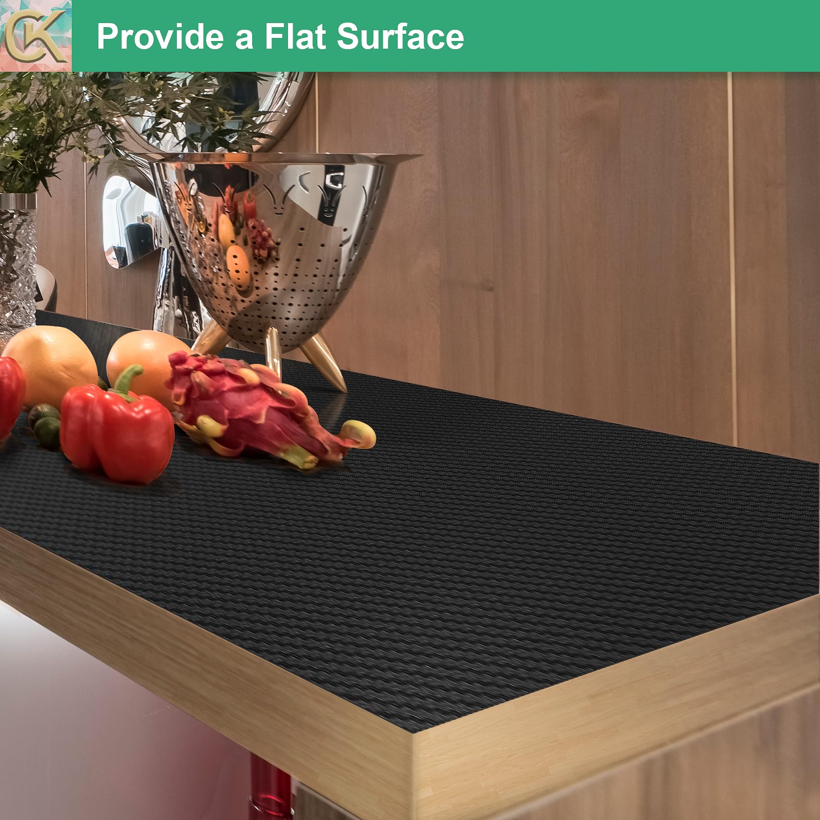 Self Adhesive Shelf Liner Kitchen Liner (691.4 sq inches)