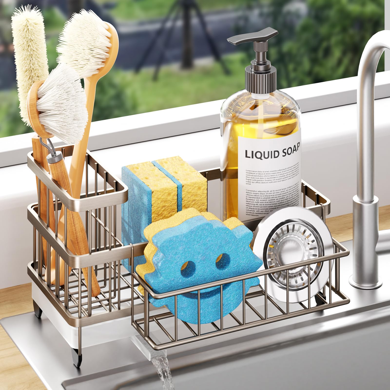 Sponge Holder for Kitchen Sink