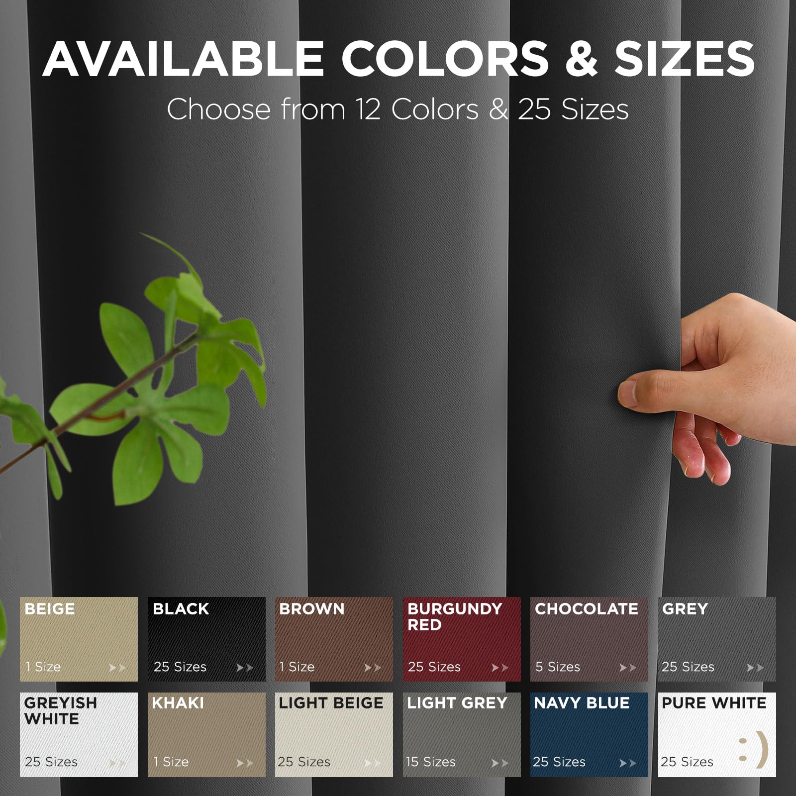 Door Curtain Blackout Curtains for Doorway Privacy Closet Drapes