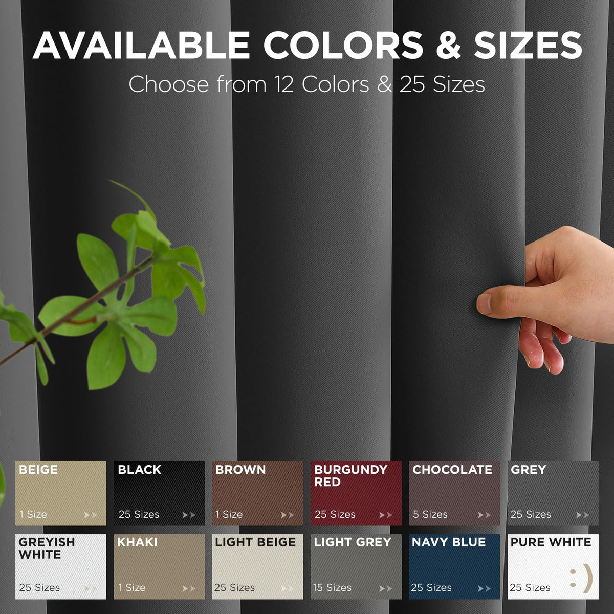 Blackout Patio Sliding Door Curtains