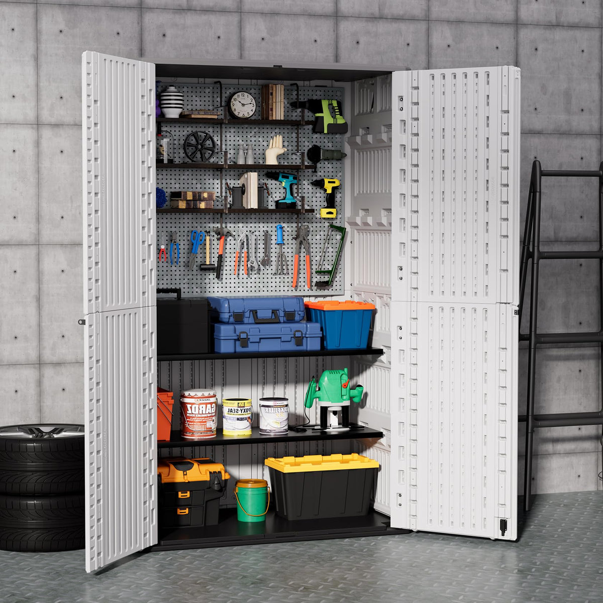 Resin Outdoor Storage Shed