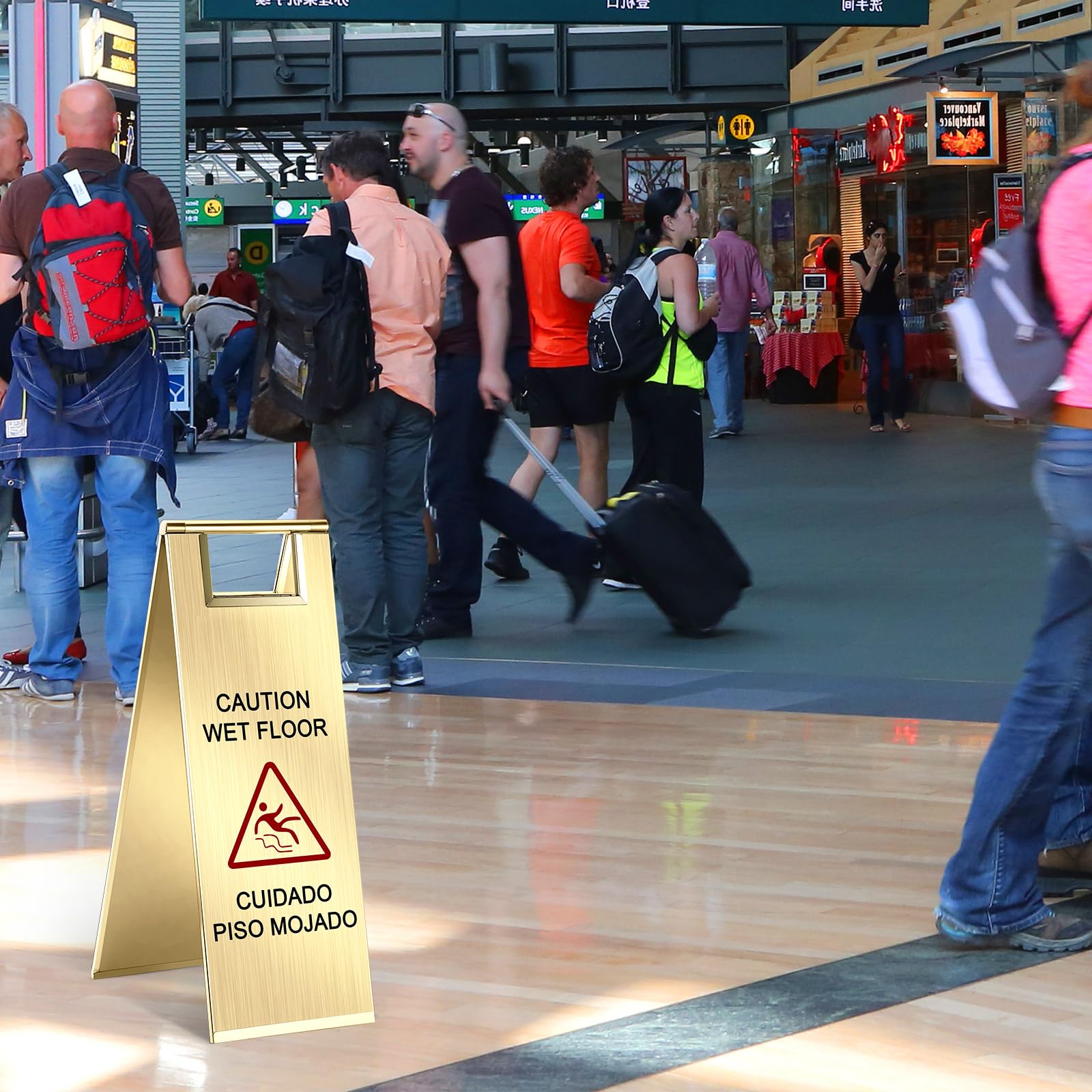1 Pcs Wet Floor Signs