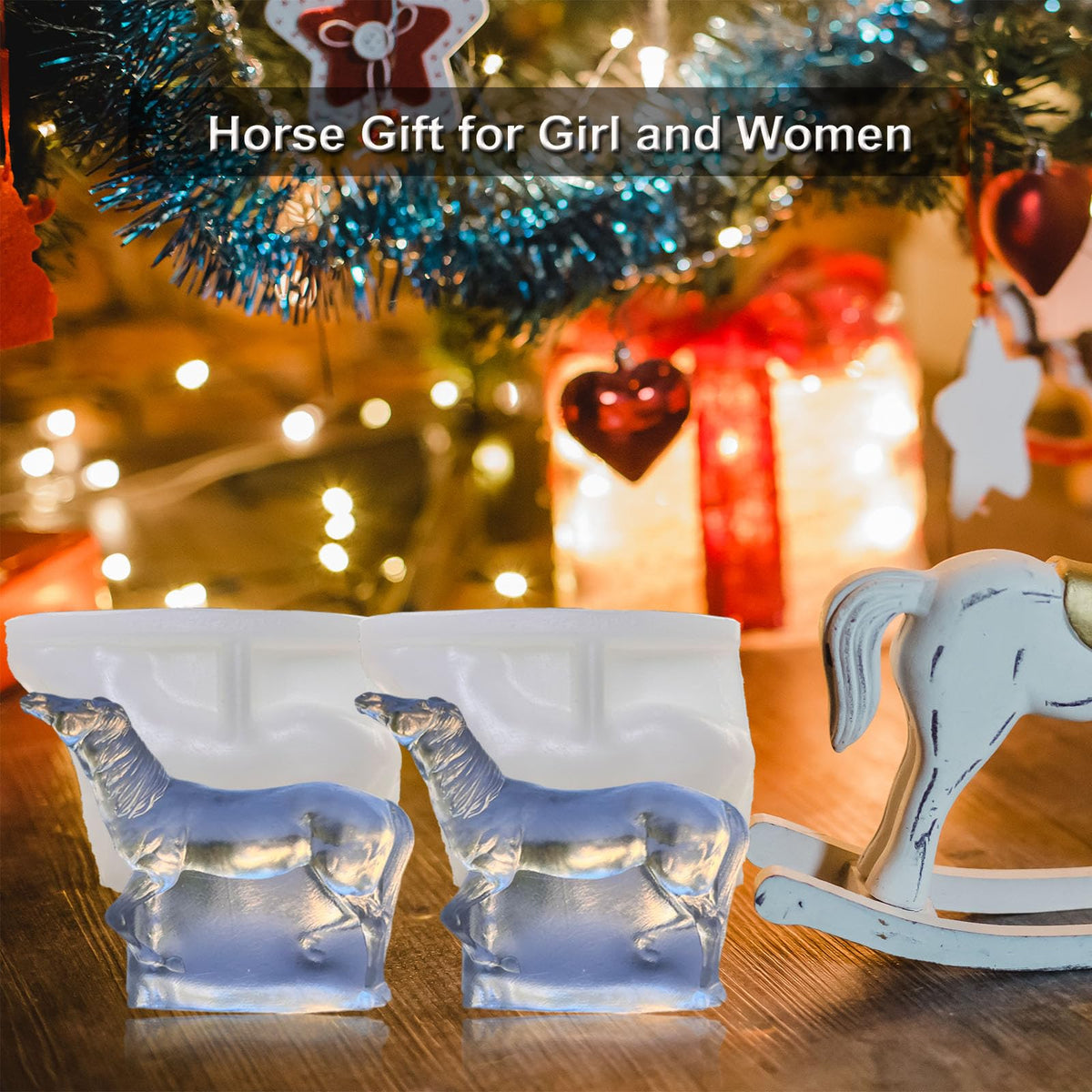 3D Horse Ice Cube Trays (2 Count)