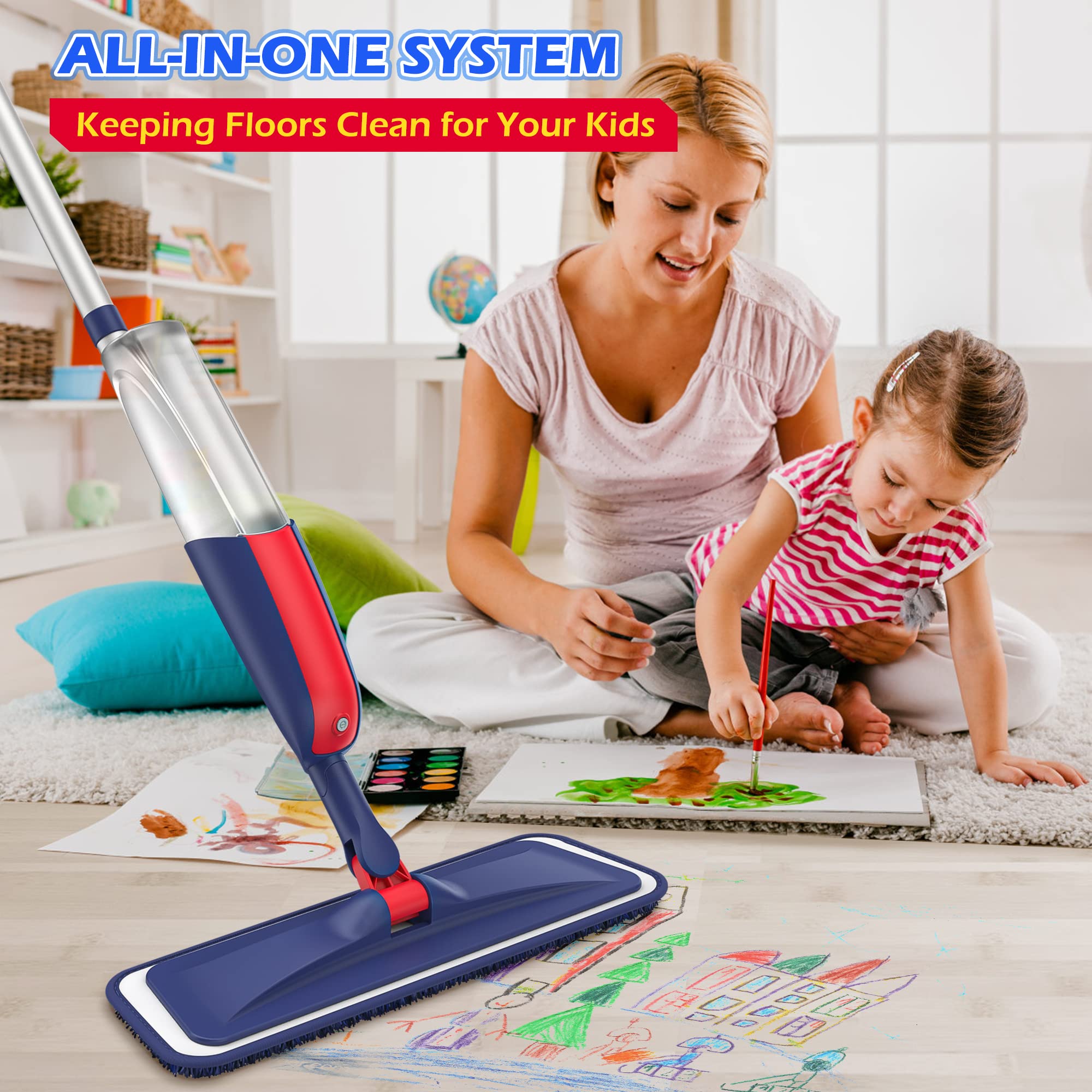 Spray Mops for Floor Cleaning