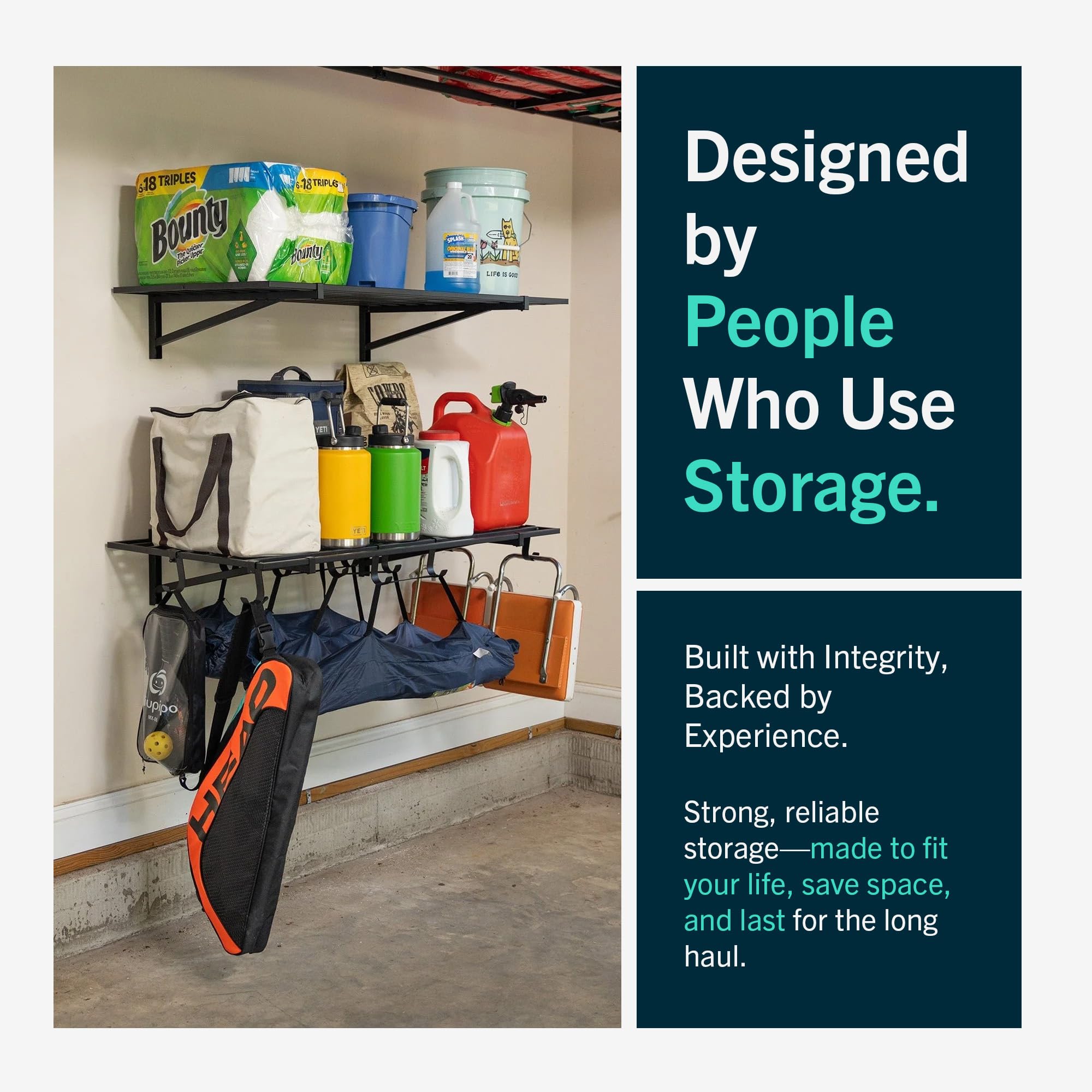 Garage Wall Shelf (2 Count)