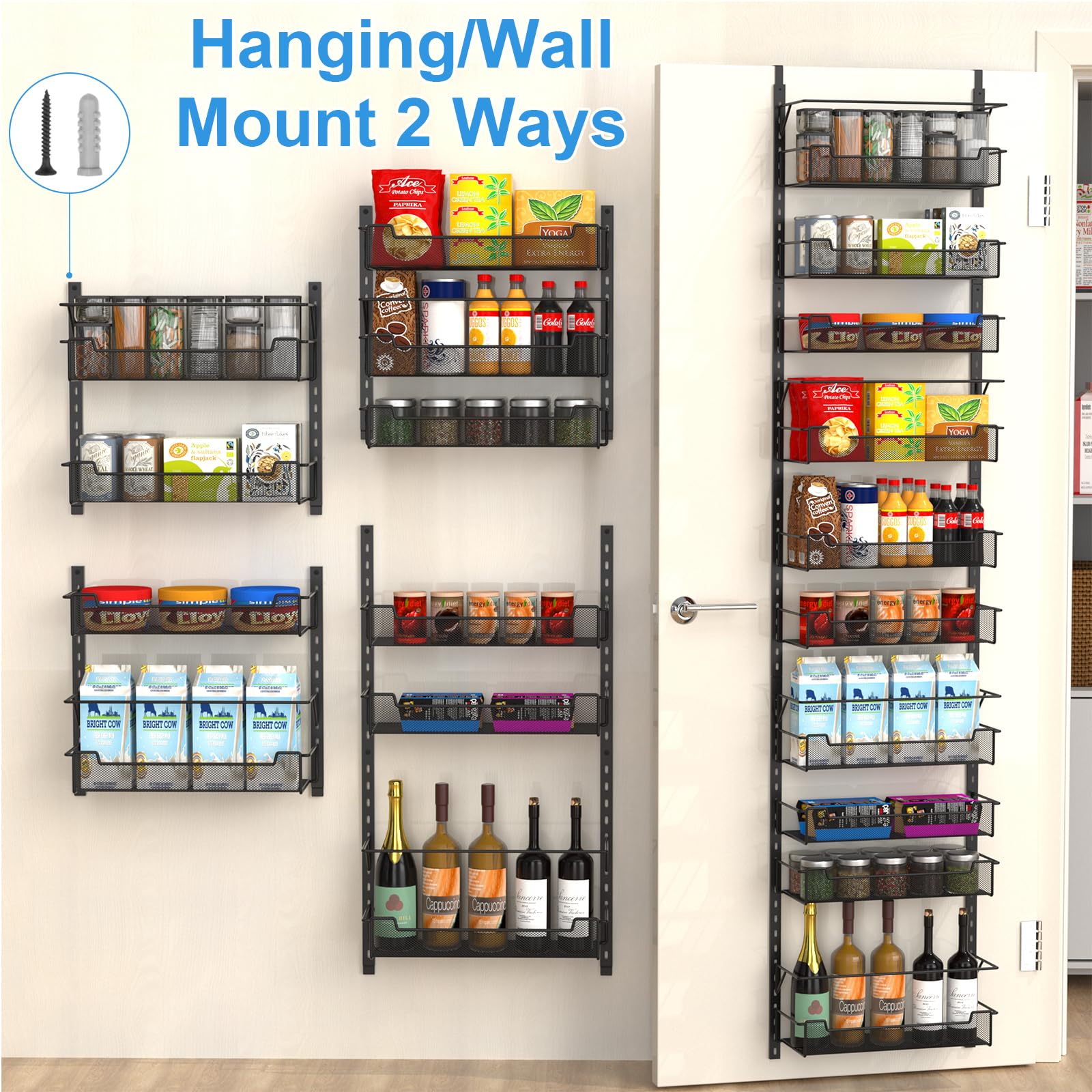 Over the Door Pantry Organizer