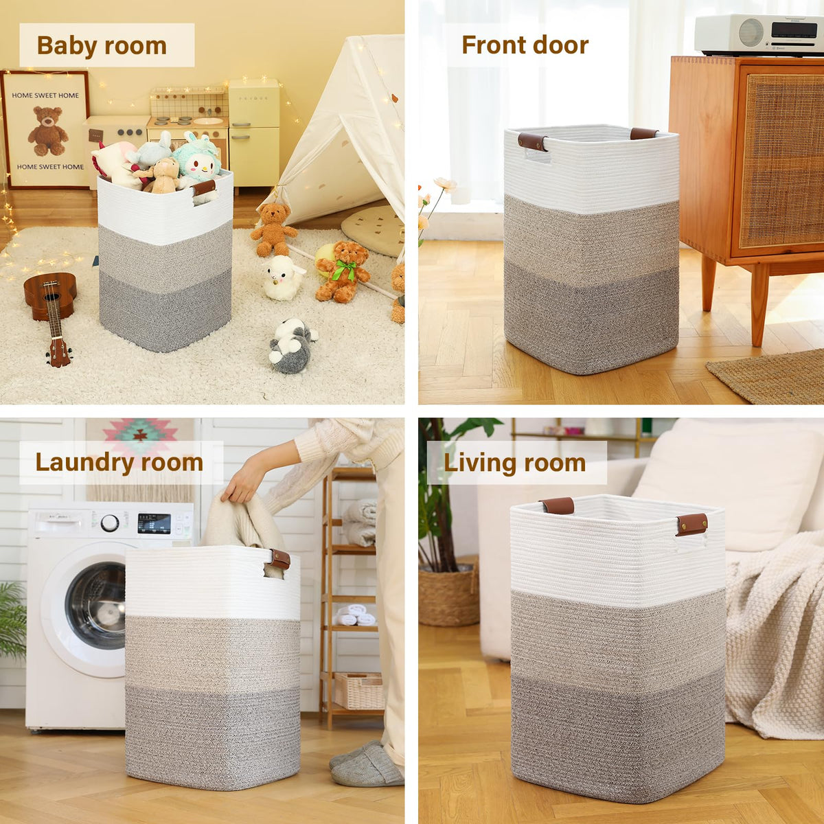 Laundry Hamper 96L Extra Large Laundry Basket