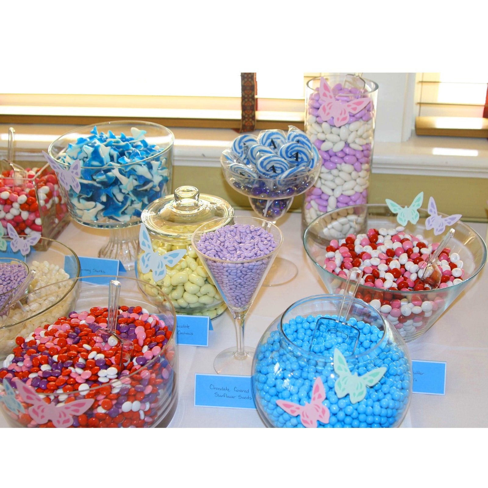Clear Mini Plastic Acrylic Scoops 12 Pcs (12 Count)