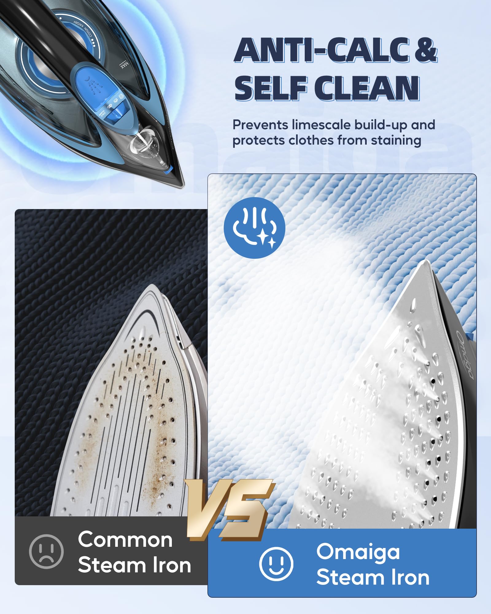 Steam Iron for Clothes