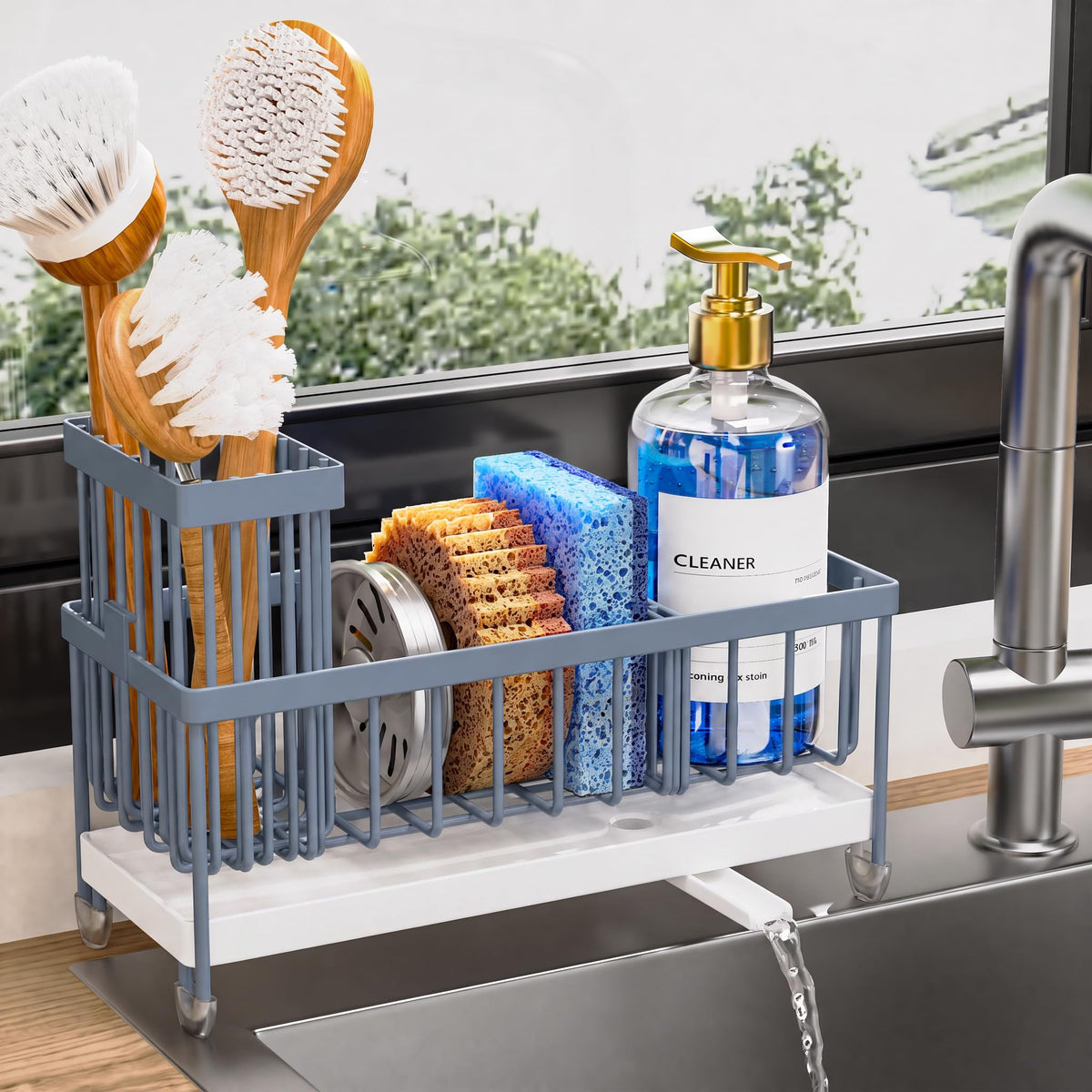 Sponge Holder for Kitchen Sink