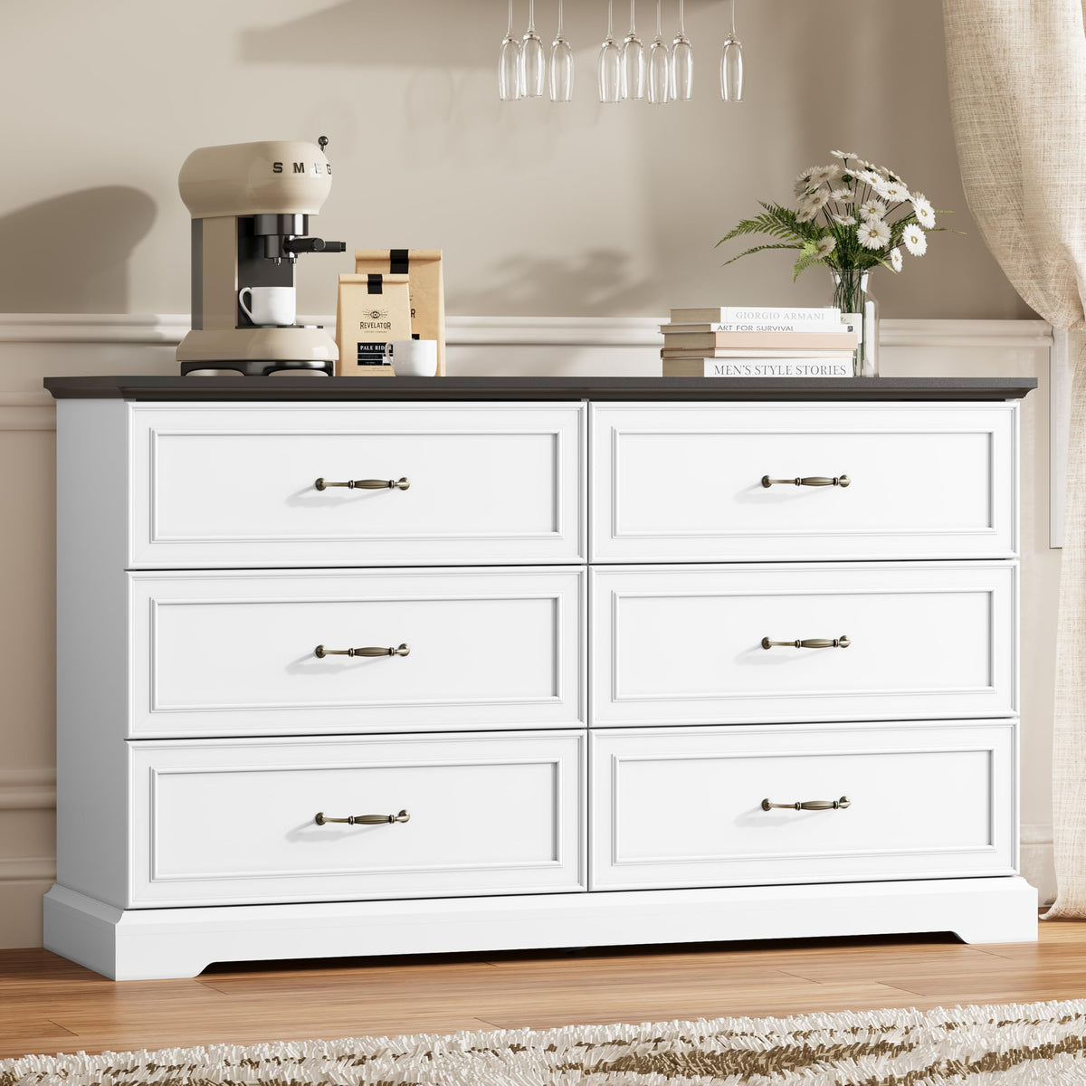 6 Drawer Dresser for Bedroom