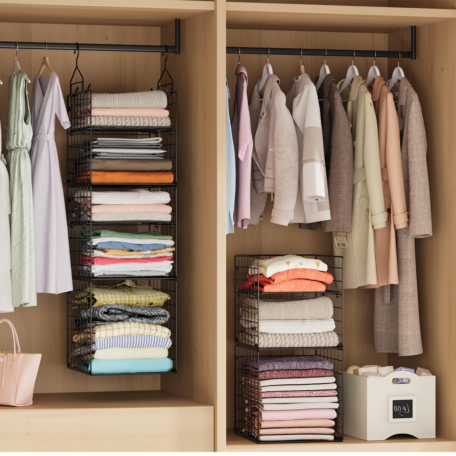 Hanging Closet Organizer and Storage