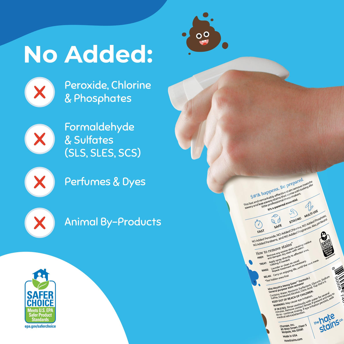 Messy Eater Stain Treater Spray (16 Fl Oz)