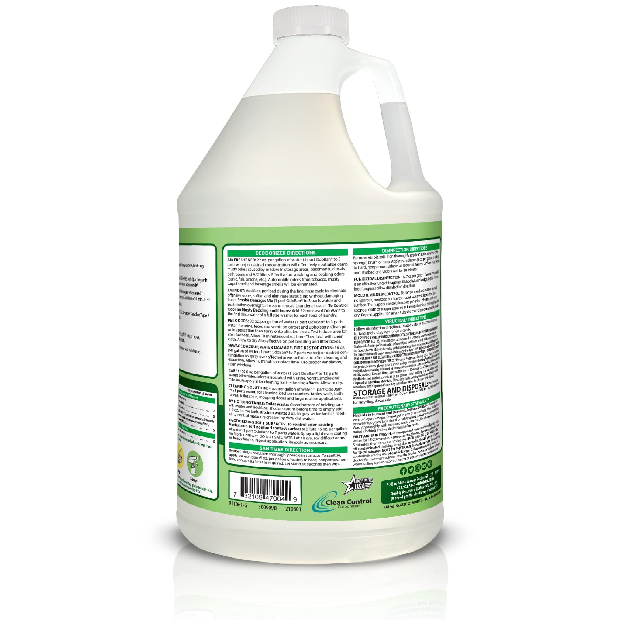 Ready-to-Use Disinfectant and Odor Eliminator, Set of 3, 4 Ounce Travel Spray, 32 Ounce Spray, 1 Gallon Concentrate, Original Eucalyptus Scent (164 Fl Oz)