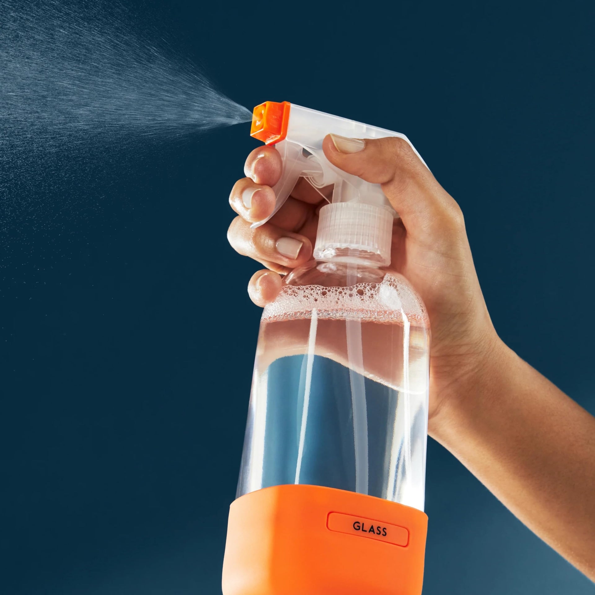 Refillable Glass Spray Bottle