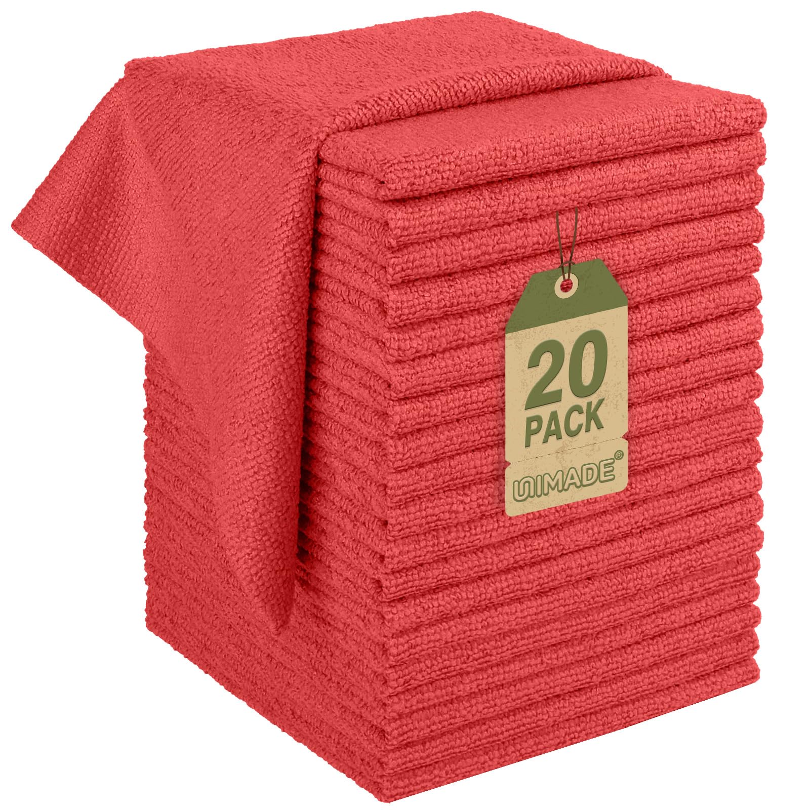 Microfiber Cleaning Cloth (20 Count)