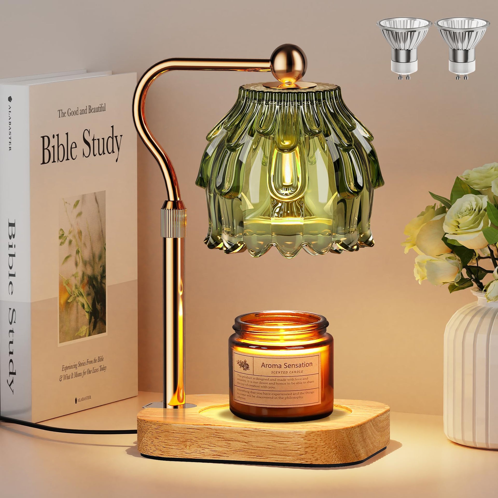 Candle Warmer Lamp with Timer Dimmer