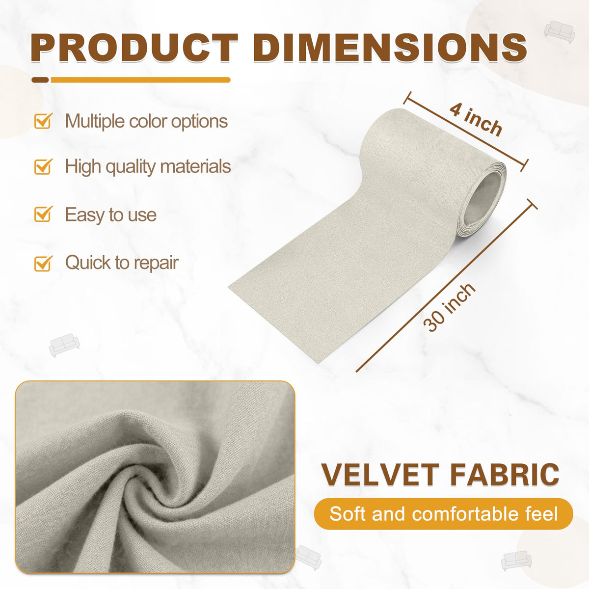 Velvet Repair Patch (2 Count)