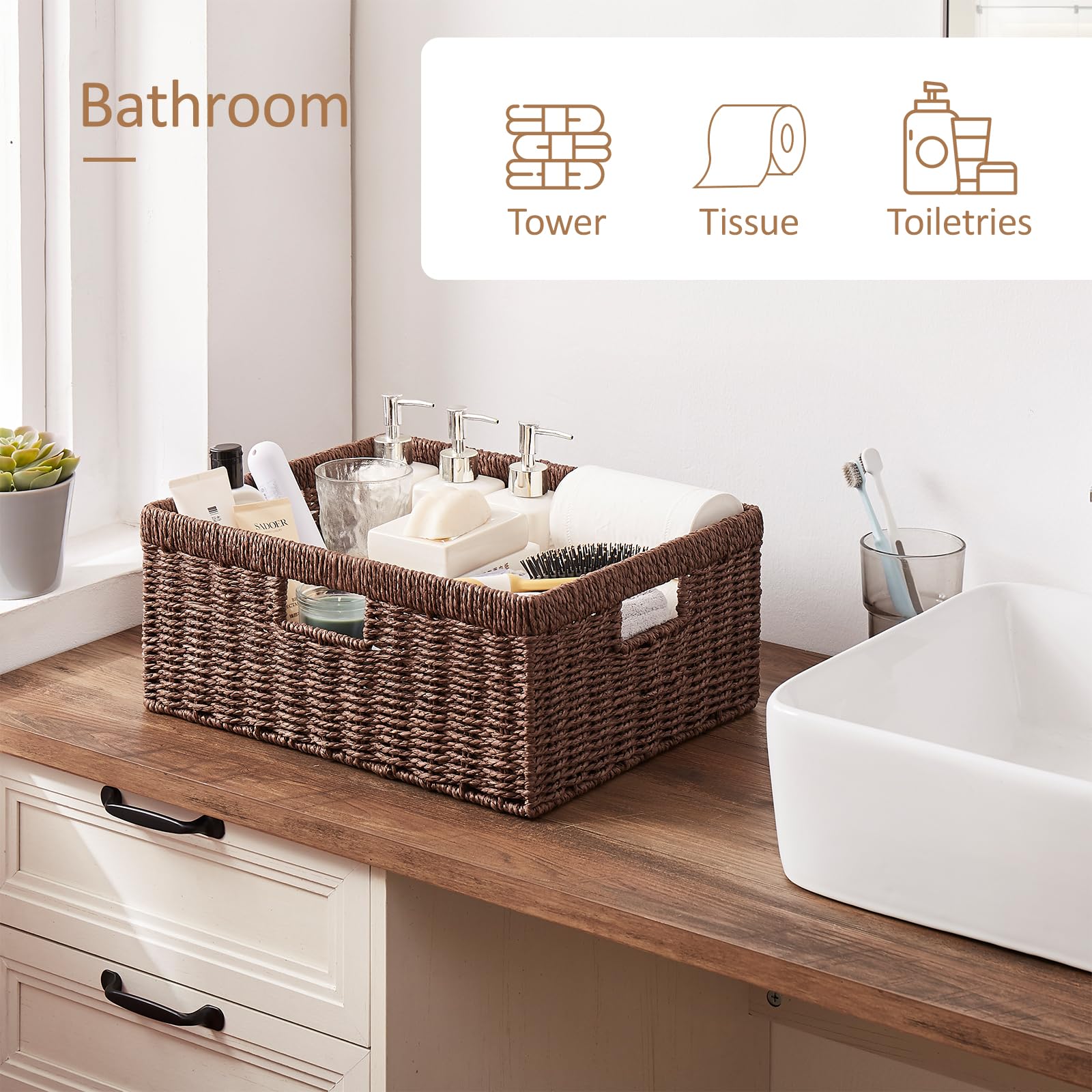 Wicker Storage Basket