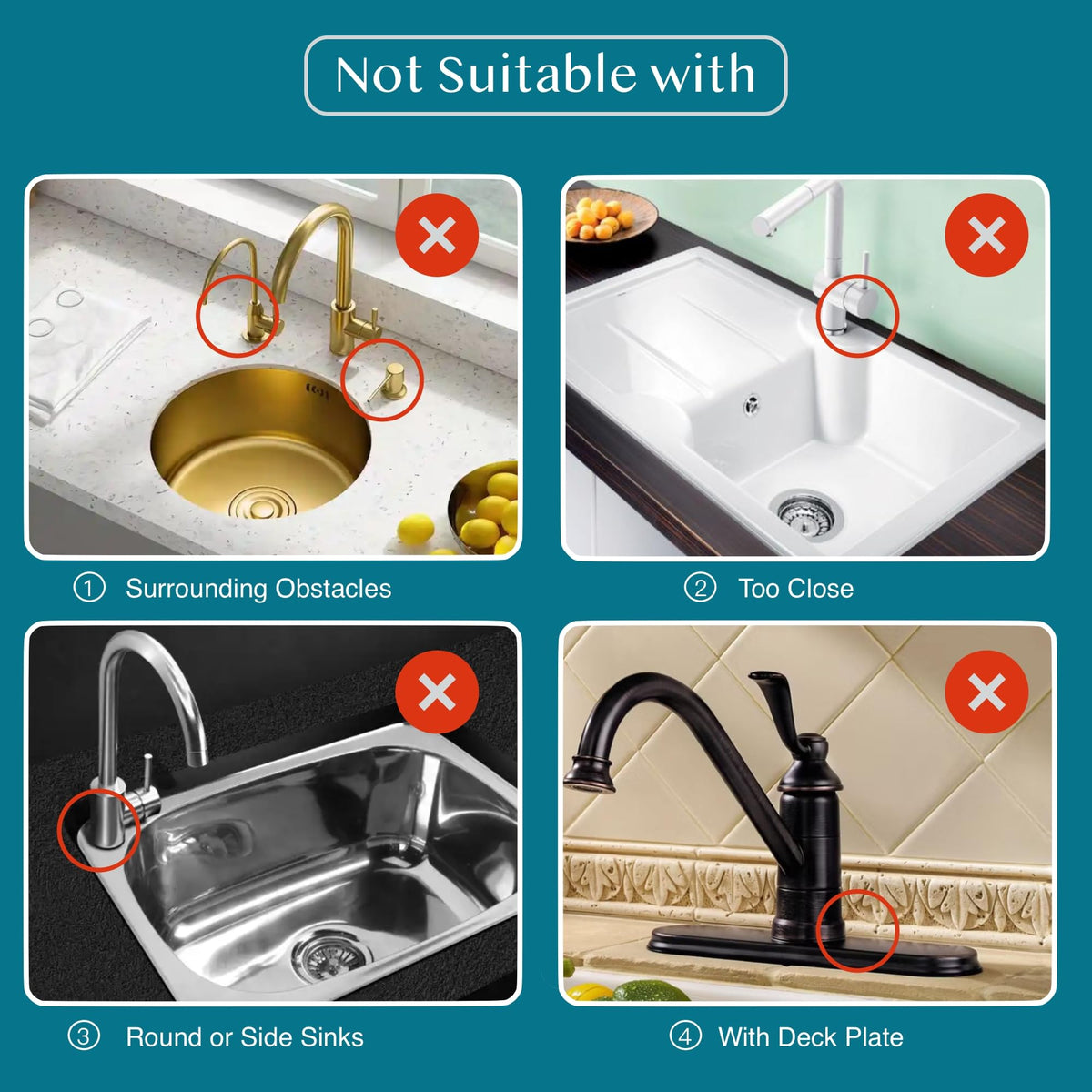 Faucet Mat for Kitchen Sink