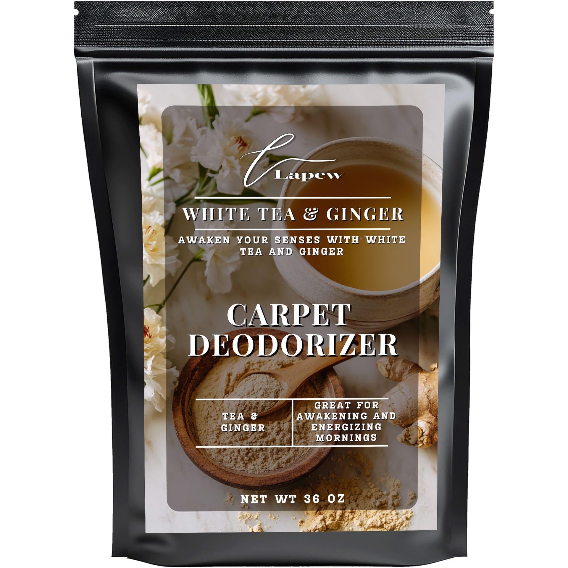 White Tea & Ginger Carpet Deodorizer Powder (36 Ounce)