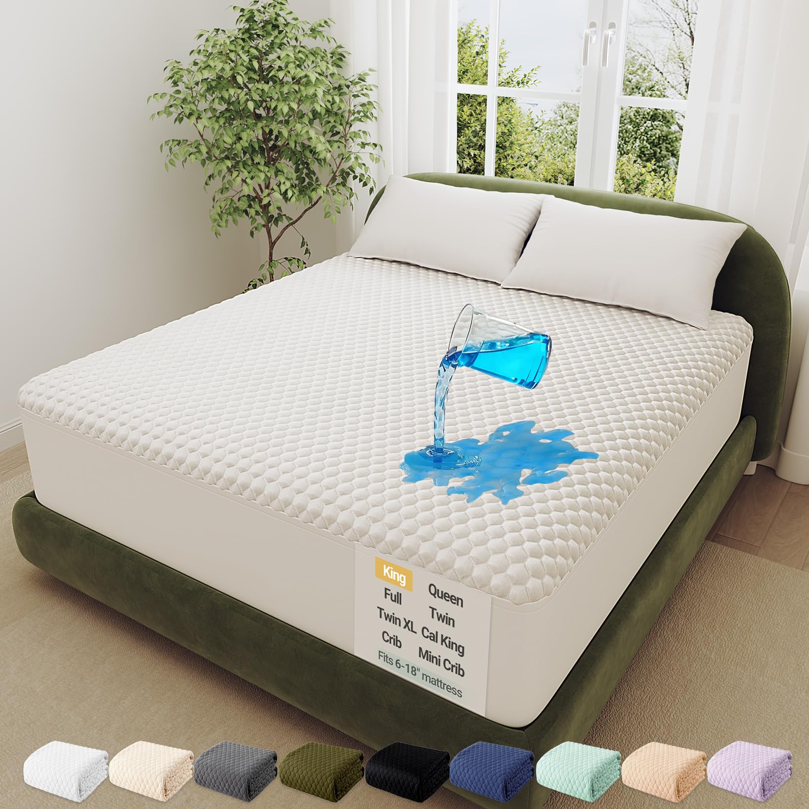 100% Waterproof Mattress Protector