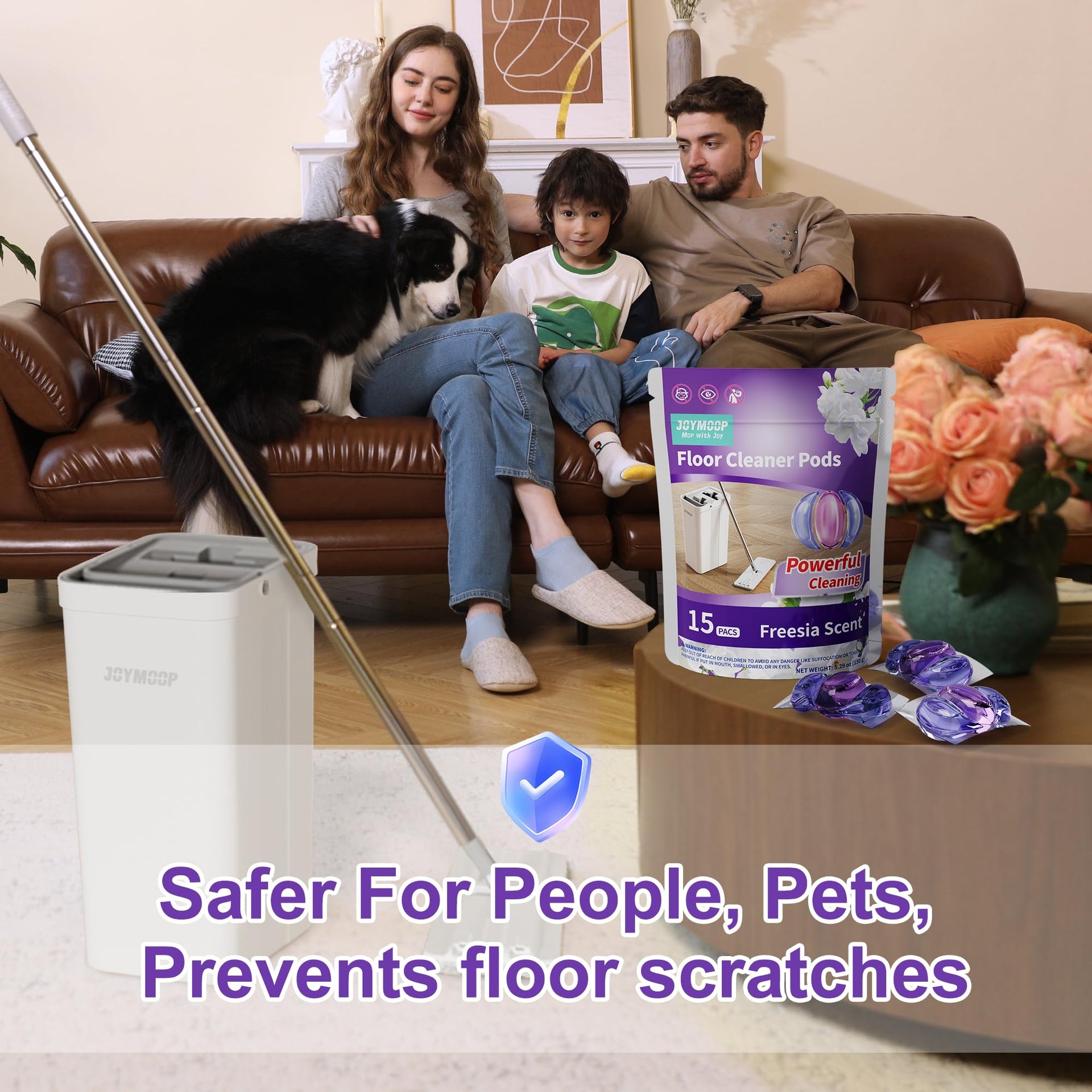Floor Cleaner Pods for Mopping (45 Count)