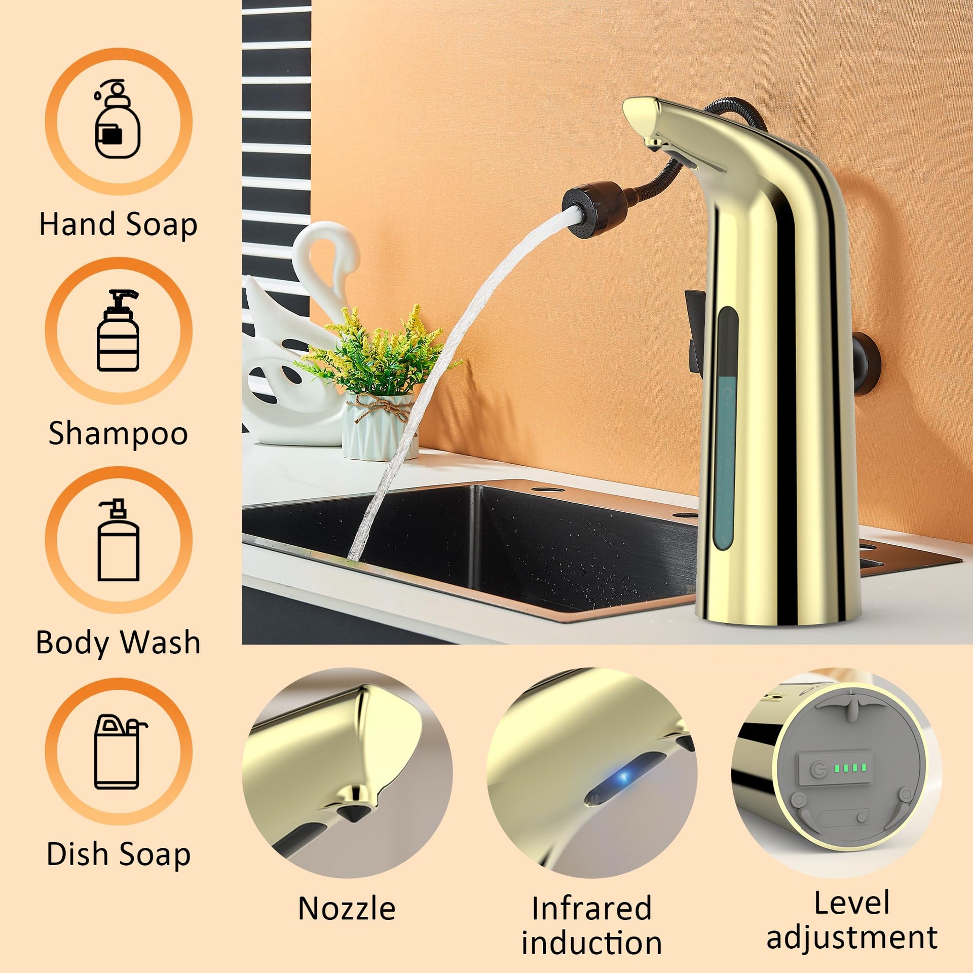 Automatic Liquid Soap Dispenser