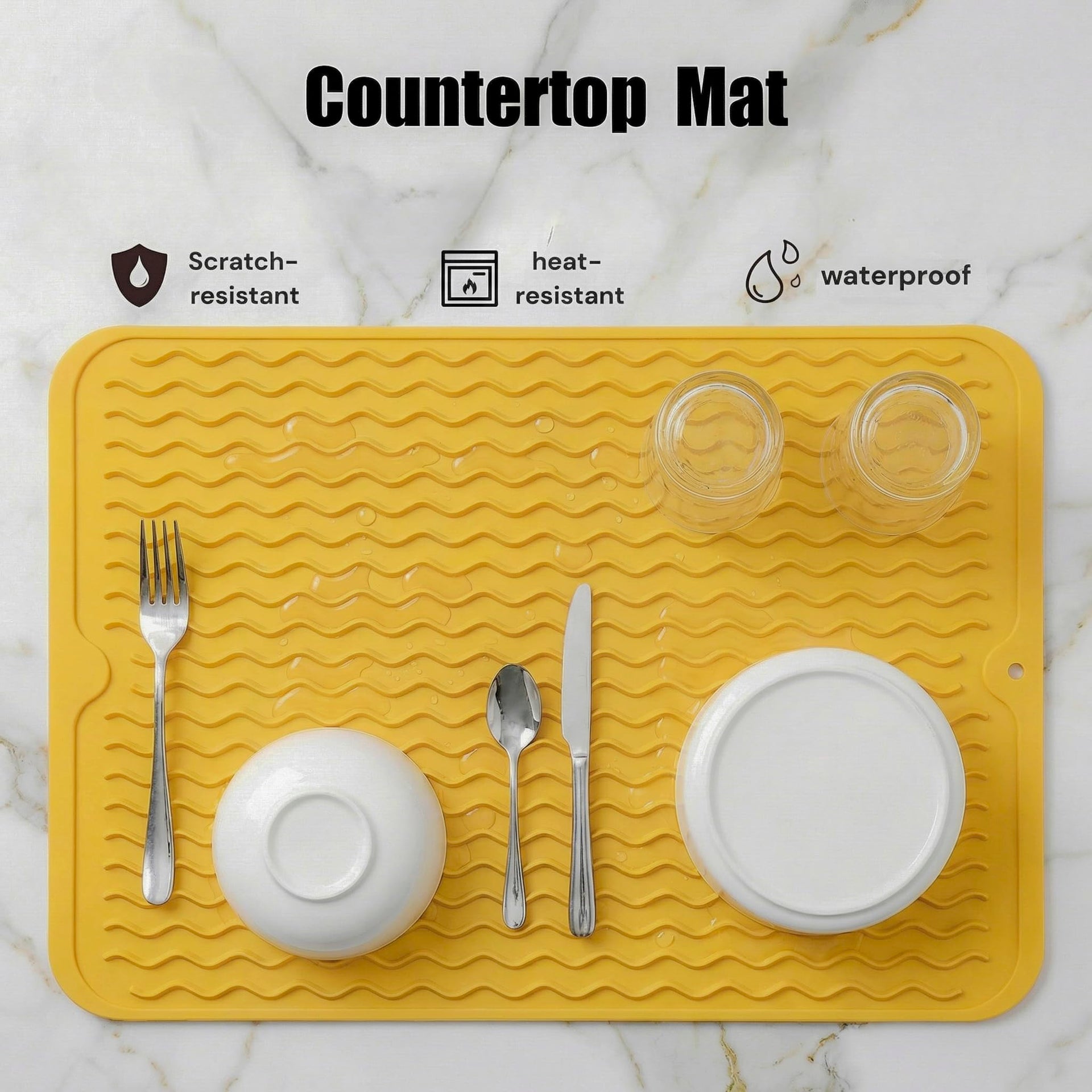 Silicone Dish Drying Mat