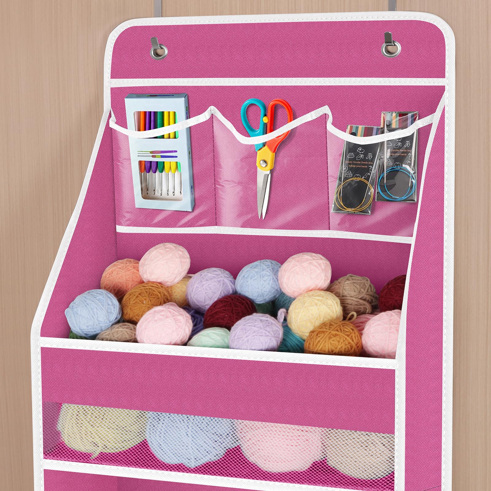 Fabric Over Door Hanging Organizer for Baby Nursery