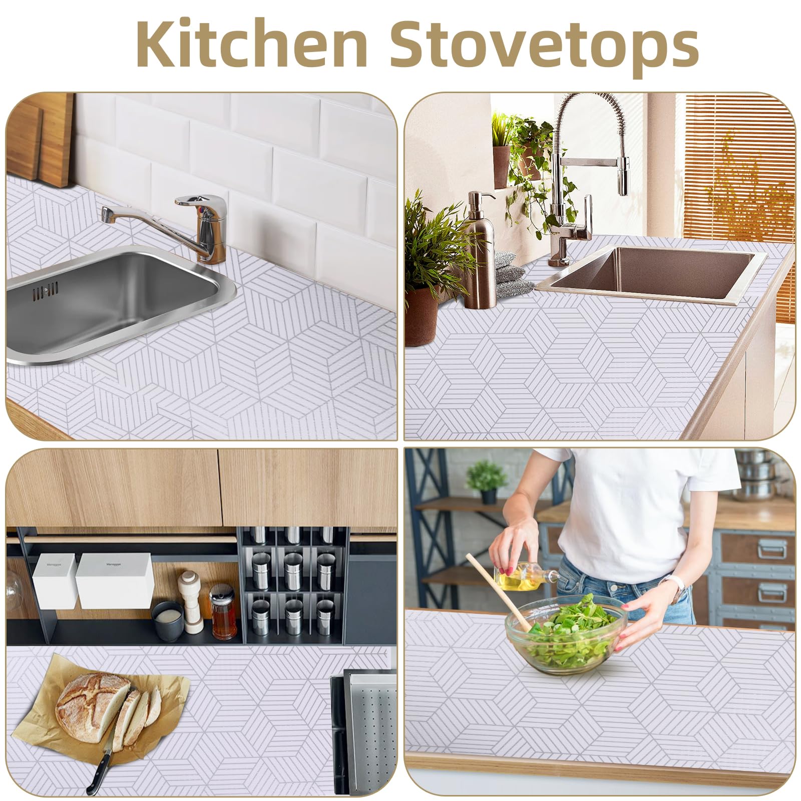 Shelf Liners for Kitchen Cabinets Non Adhesive Shelf Liner Paper Non