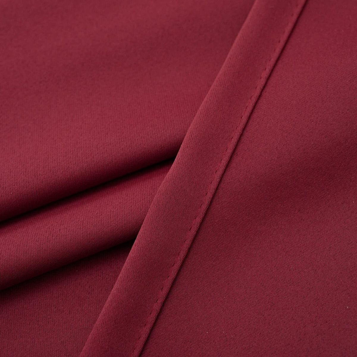 Burgundy Cafe Curtain