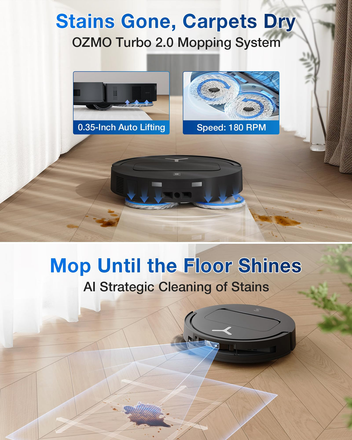 DEEBOT T50 Omni Robot Vacuum and Mop
