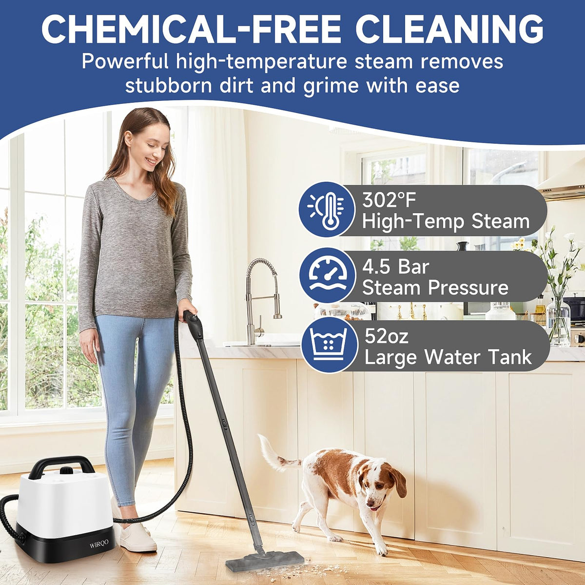 Steam Cleaner for Home (24 Count)